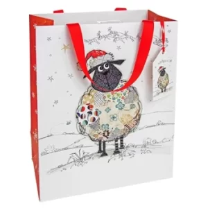 Kooks Xmas Santa Sheep Gift Bag Large