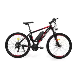 ENER-J 27.5" Frame Electric Bike With Samsung Battery And Shimano Gear Black & Red