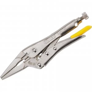 Stanley Long Nose Locking Pliers 170mm