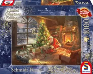 Thomas Kinkade: Santa?s Special Delivery Jigsaw Puzzle - 1000 Pieces