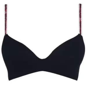 Tommy Bodywear Tech Triangle Bralette - Black