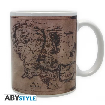 Lord Of The Ring - Map Mug