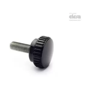 Elesa - Knurled grip knob-B.193/20-SST-p-M6x20