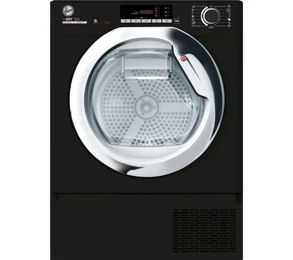 HOOVER BATD H7A1TCEB-80 Integrated WiFi-enabled 7kg Heat Pump Tumble Dryer 8059019004594