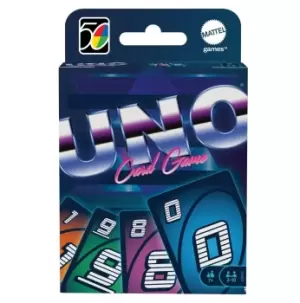 Uno Iconic Series Matching Card Game For 7 Year Olds & Up