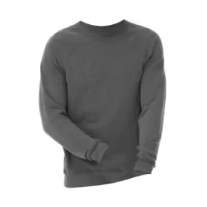 Canvas Unisex Triblend Crew Neck Fleece Sweatshirt (280 GSM) (XS) (Grey Triblend)