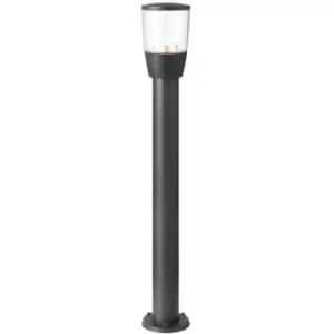 Loops - Outdoor Post Bollard Light Anthracite 1m LED Garden Driveway Foot Path Lamp