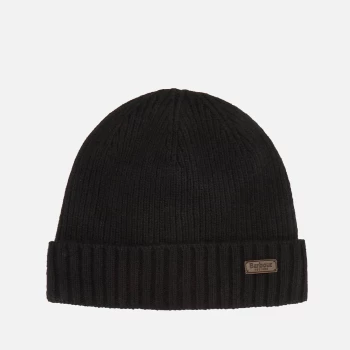 Barbour Mens Carlton Beanie Hat - Black