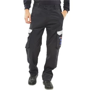 Click Arc Flash Trousers Fire Retardant Navy Blue 28 Short Ref