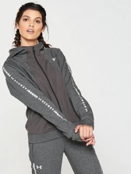 Urban Armor Gear Ottoman Full Zip Fleece Hoodie Grey Size XS Women