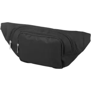 Bullet Santander Waist Pouch (Pack Of 2) (29.5 x 5.5 x 14 cm) (Solid Black)