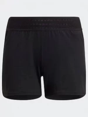 adidas Heat.rdy Shorts, Black/White, Size 11-12 Years