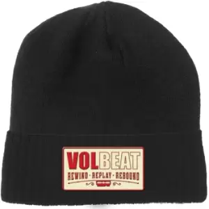 Volbeat - Rewind, Replay, Rebound Unisex Beanie - Black