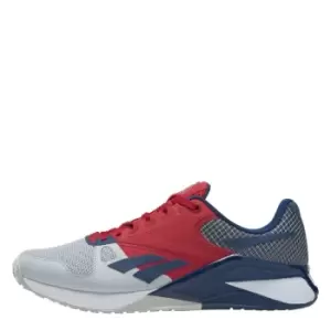 Reebok Nano 6000 Shoes - Pure Grey 2 / Flash Red / Bati