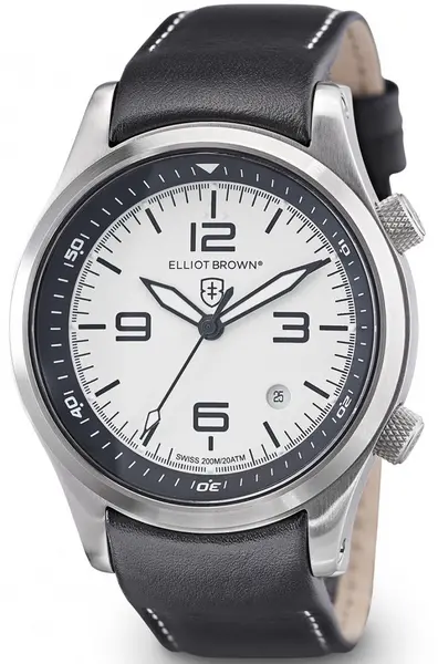 Elliot Brown Watch Canford Quartz - White ELB-005