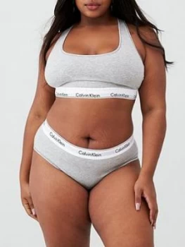 Calvin Klein Modern Cotton Plus Brief - Grey, Size Xxxl, Women