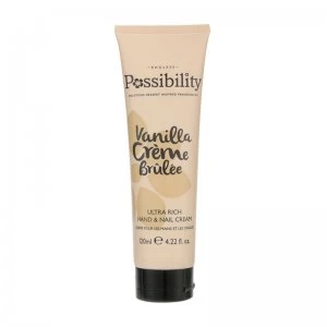 Possibility Vanilla Creme Brulee Hand Nail Cream 120ml