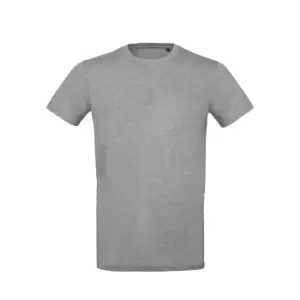 B&C Mens Inspire Plus Tee (XL) (Sport Grey)