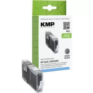 KMP Ink cartridge replaced HP 364XL Compatible Photo Black H63 1713,0040