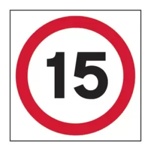 15MPH (Speed Limit) - RPVC (400 x 400mm)