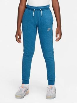 Nike Junior NSW Revival Bottoms - Blue Size L=12-13 Years