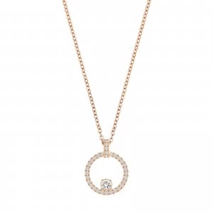 Swarovski Creativity |White Rose-Gold plated Circle Jewellery