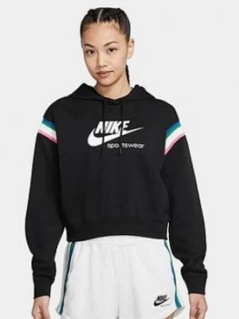 Nike Nsw Heritage Oth Hoody, Black, Size XL, Women