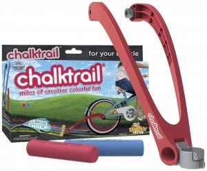 Fat Brain Toys Chalktrail for Bikes Red.