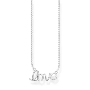 THOMAS SABO Sterling Silver Love Pendant Necklace KE1847-001-21-L45V