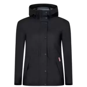 Hunter Rubberised Mac Jacket Womens - Black