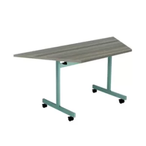 Trap Tilt Table 1600 x 800mm Grey Oak/Silver KF822554