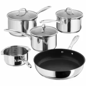 Stellar 7000 5 Piece Draining Saucepan Set S7C1D