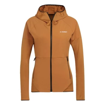 adidas Terrex Skyclimb Fleece Jacket Womens - Mesa