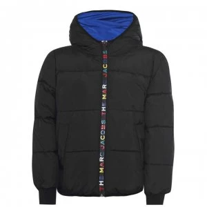 Marc Jacobs Junior Boys Reversible Jacket - Noir Bleu M58