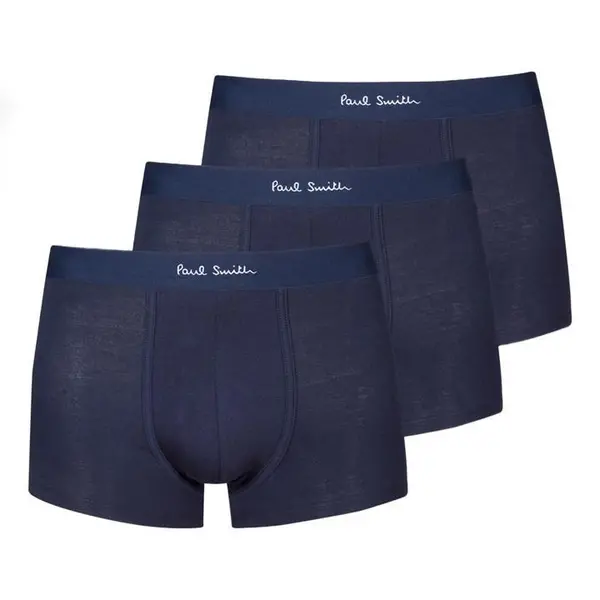 Paul Smith 3 Pack Boxer Shorts - Blue M