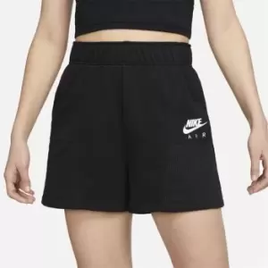 Nike Air Womens Fleece Easy Shorts - Black