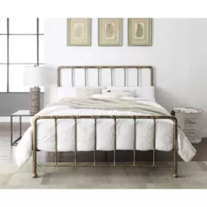 Flintshire Kinnerton Metal Bed Frame 5ft King Antique Bronze