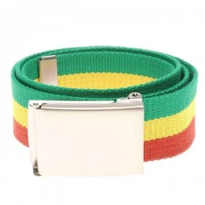 Jilted Generation Canvas Belt - Rasta