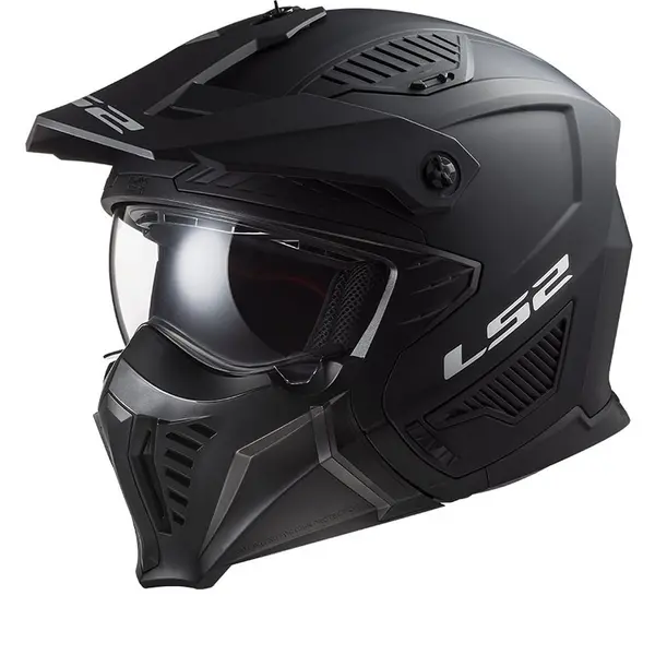 LS2 OF606 Drifter Solid Matt Black 06 Multi Helmet Size XL