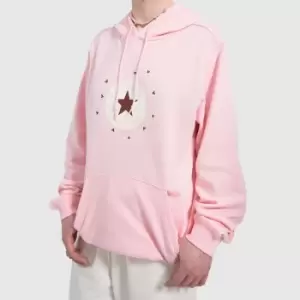 Converse Radiating Love Hoodie In Pink