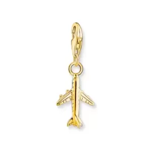 THOMAS SABO Gold Plated Aeroplane Charm