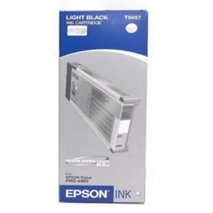 Epson T5657 Light Black Ink Cartridge