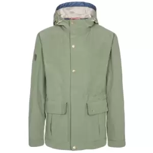 Trespass Mens Riverbank Waterproof Jacket (L) (Basil)