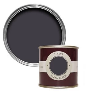 Farrow & Ball Paean Black No. 294 Matt Emulsion Paint 100ml Tester pot