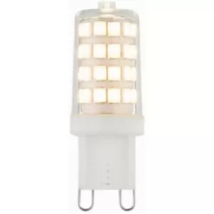 Loops - 3.5W LED G9 Light Bulb Clear Warm White 3000K 400 Lumen Mini Small Indoor Lamp