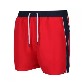 Regatta Amias Swimming Shorts - TrueRed/Navy