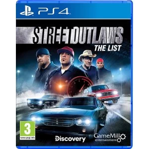 Street Outlaws The List PS4 Game