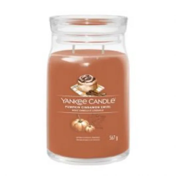 Yankee Candle Pumpkin Cinnamon Swirl scented candle 567 g