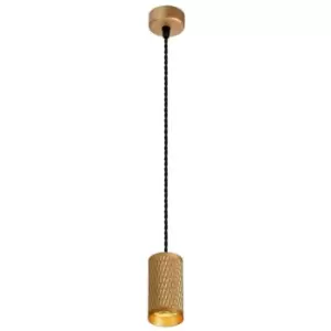 Luminosa Lighting - 1 Light 11cm Ceiling Pendant Light GU10, Champagne Gold