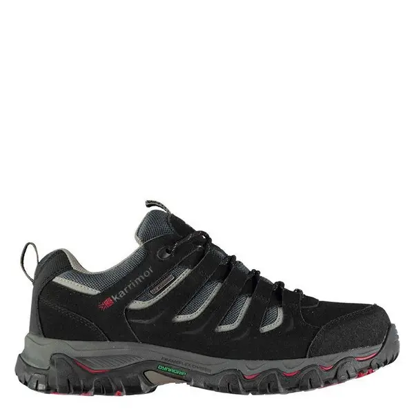 Karrimor Mount Low Mens Waterproof Walking Shoes - Black 6